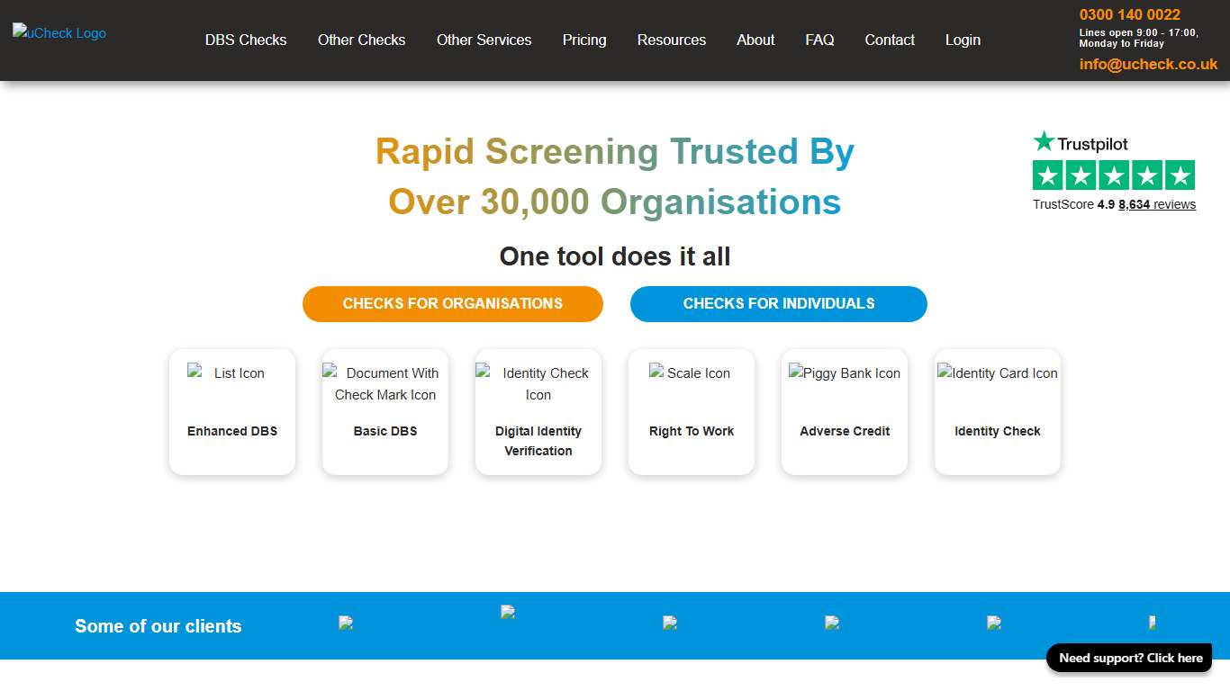 uCheck - Online Background Checks - Rapid, Trusted, Secure
